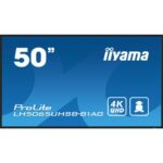 Display Digital Signage 50” 4K UHD, 800cd/m², Android 11, Wi-Fi, 24/7 – iiyama LH5065UHSB