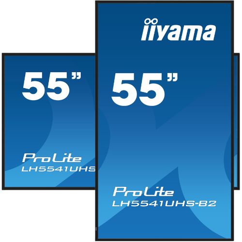 Display Digital Signage 55” 4K UHD IPS, Media Player, 24/7, HDMI x3 – iiyama LH5541UHS
