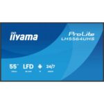 Display Digital Signage 55” 4K UHD, Android 14, USB-C, Wi-Fi, 24/7 – iiyama LH5564UHS-B1AG