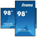 Display Digital Signage 98” 4K UHD Android 11, HDMI/DP, OPS Slot, Wi-Fi, 24/7 – iiyama LH9875UHS-B2AG