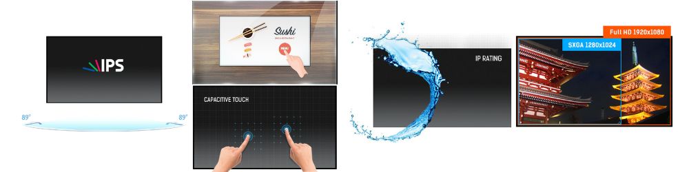 Monitor Touchscreen 15.6 Open Frame Full Hd Pcap 10 Touch Ips Touch Through Glass Ip65 – Iiyama Tf1634Mc B8X Monitor Touchscreen 15.6” Open Frame Full Hd Pcap 10 Touch, Ips, Touch Through Glass, Ip65 – Iiyama Tf1634Mc-B8X