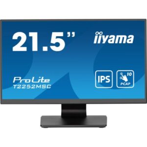Monitor Touch 21.5&Amp;Rdquo; Pcap 10 Puncte, Full Hd, Ips, Negru, Anti-Fingerprint &Amp;Ndash; Iiyama T2252Msc-B2