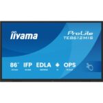 Display interactiv 4K UHD de 86” cu touch PureTouch-IR, Android 14 și iiWare 13E – iiyama TE8612MIS-B4AG