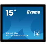 Monitor Touchscreen Open Frame 15” XGA PCAP 10 Touch, TN LED, Touch Through Glass, IP65 – iiyama TF1534MC-B7X