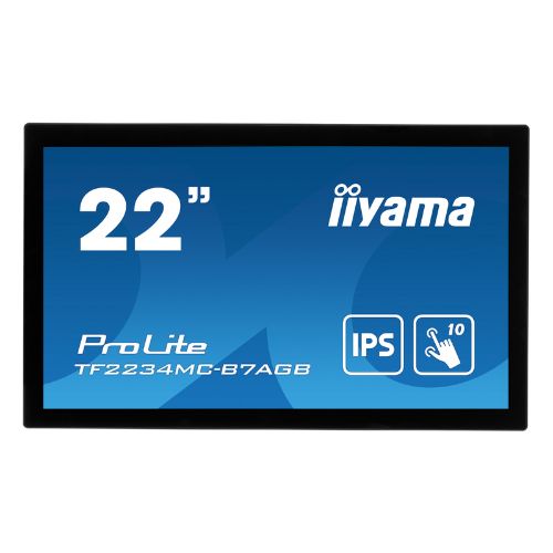 Monitor Touchscreen Open Frame 22” Full HD PCAP 10 Touch, IPS, Anti-Glare, High Brightness – iiyama TF2234MC-B7AGB