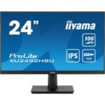 Monitor 24'' IPS, Full HD 100Hz, hub USB 3.2 - iiyama ProLite XU2492HSU-B6