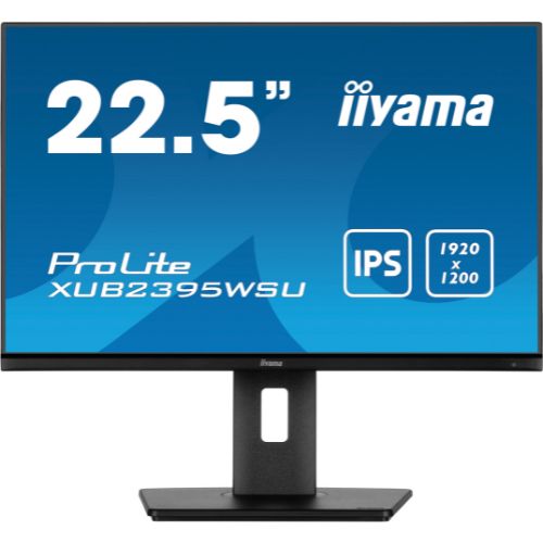 Monitor 22.5'' IPS, WUXGA 16:10, 3-side borderless, stand ergonomic - iiyama ProLite XUB2395WSU-B5