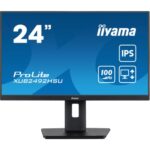 Monitor 24'' IPS, Full HD 100Hz, hub USB 3.2, stand ergonomic - iiyama ProLite XUB2492HSU-B6