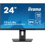 Monitor 24'' IPS, Full HD 100Hz, hub USB, stand ergonomic - iiyama ProLite XUB2493HSU-B7