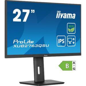 Monitor 27'' Qhd, Ips 100Hz Clasa B - Iiyama Prolite Xub2763Qsu-B1