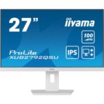 Monitor 27'' QHD, IPS 100Hz, alb cu hub USB - iiyama ProLite XUB2792QSU-W6