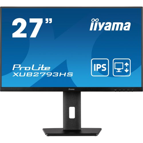Monitor 27'' Full HD, IPS 100Hz, stand ergonomic - iiyama ProLite XUB2793HS-B7