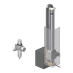 Aplicator Pneumatic Apx 7040 Stanga Cursa 400 Mm Carl Valentin 92.97.0140A