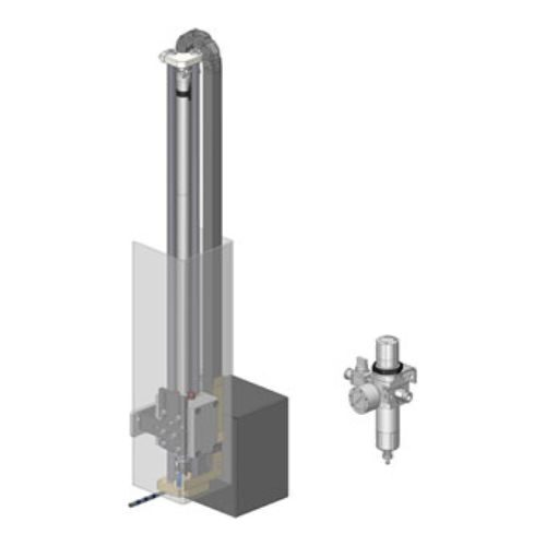 Aplicator pneumatic APX 7050 dreapta, cursă 500 mm Carl Valentin 92.97.0050A