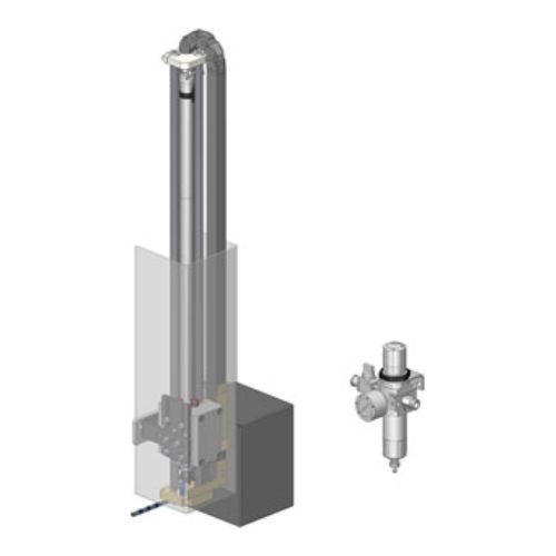 Aplicator Pneumatic Apx 7050 Dreapta, Cursă 500 Mm Carl Valentin 92.97.0050A