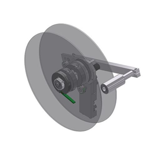 Derulator etichete PA77B ILX 5X stanga max. Ø 330mm Carl Valentin 9274005B Derulator etichete PA77B ILX 5X stanga max. Ø 330mm Carl Valentin 9274005B