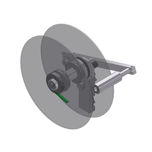 Derulator etichete PA79B ILX 8X stanga max. Ø 330mm Carl Valentin 9274015B