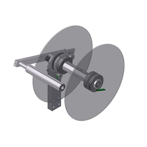 Derulator etichete PA94C dreapta SPE II 16X 330 mm Carl Valentin 9287030C