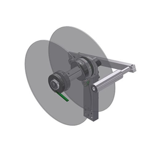 Derulator etichete PA95C stanga SPE II 10X 330 mm Carl Valentin 9287025C