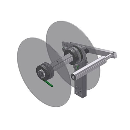 Derulator etichete PA97C stanga SPE II 16X 330 mm Carl Valentin 9287035C