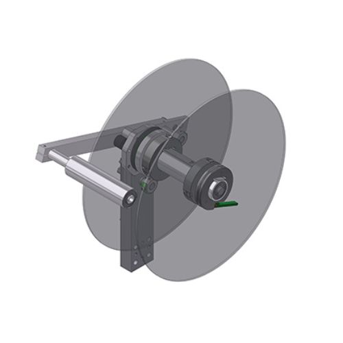 Derulator etichete PA92C dreapta SPE II 10X 330 mm Carl Valentin 9287020C