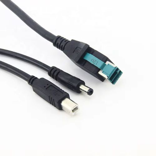 Cablu Power USB la USB-B/DC-IN (2.5 mm) 1.8m Elo E752302