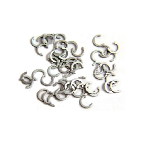 Kit Crescent Ring Ext .250 Yel 100 buc. Zebra HW33810