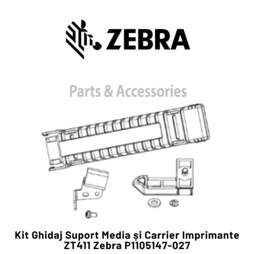 Kit Ghidaj Suport Media și Carrier Imprimante ZT411 Zebra P1105147-027