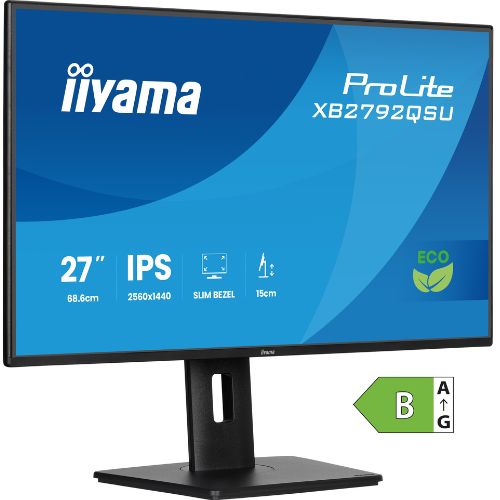 Monitor 27'' QHD, IPS 120Hz, stand ergonomic - iiyama ProLite XB2792QSU-B1