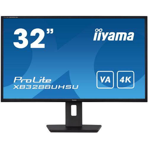 Monitor 32'' 4K, VA 3ms FreeSync HDR - iiyama ProLite XB3288UHSU-B5