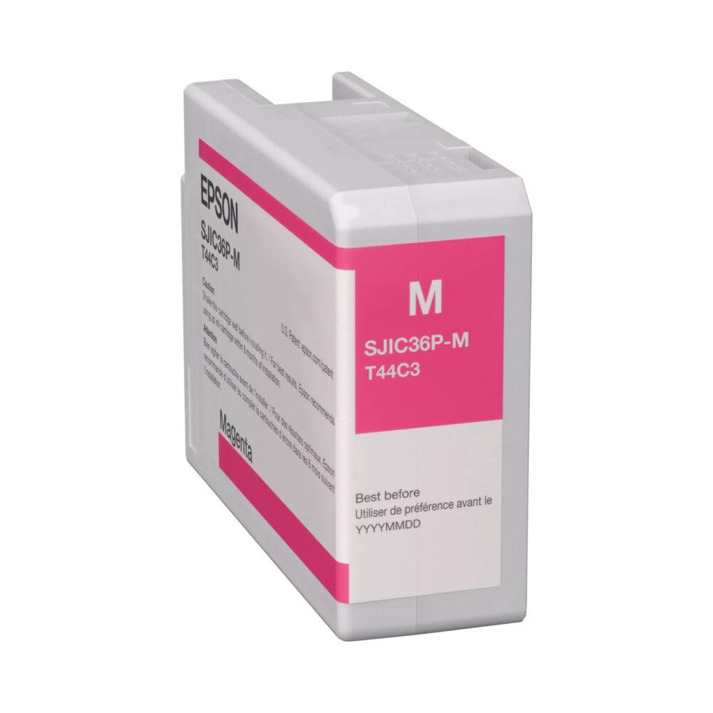 Cartuș cerneală magenta 80 ml pentru ColorWorks C6000 / C6500 Epson C13T44C340