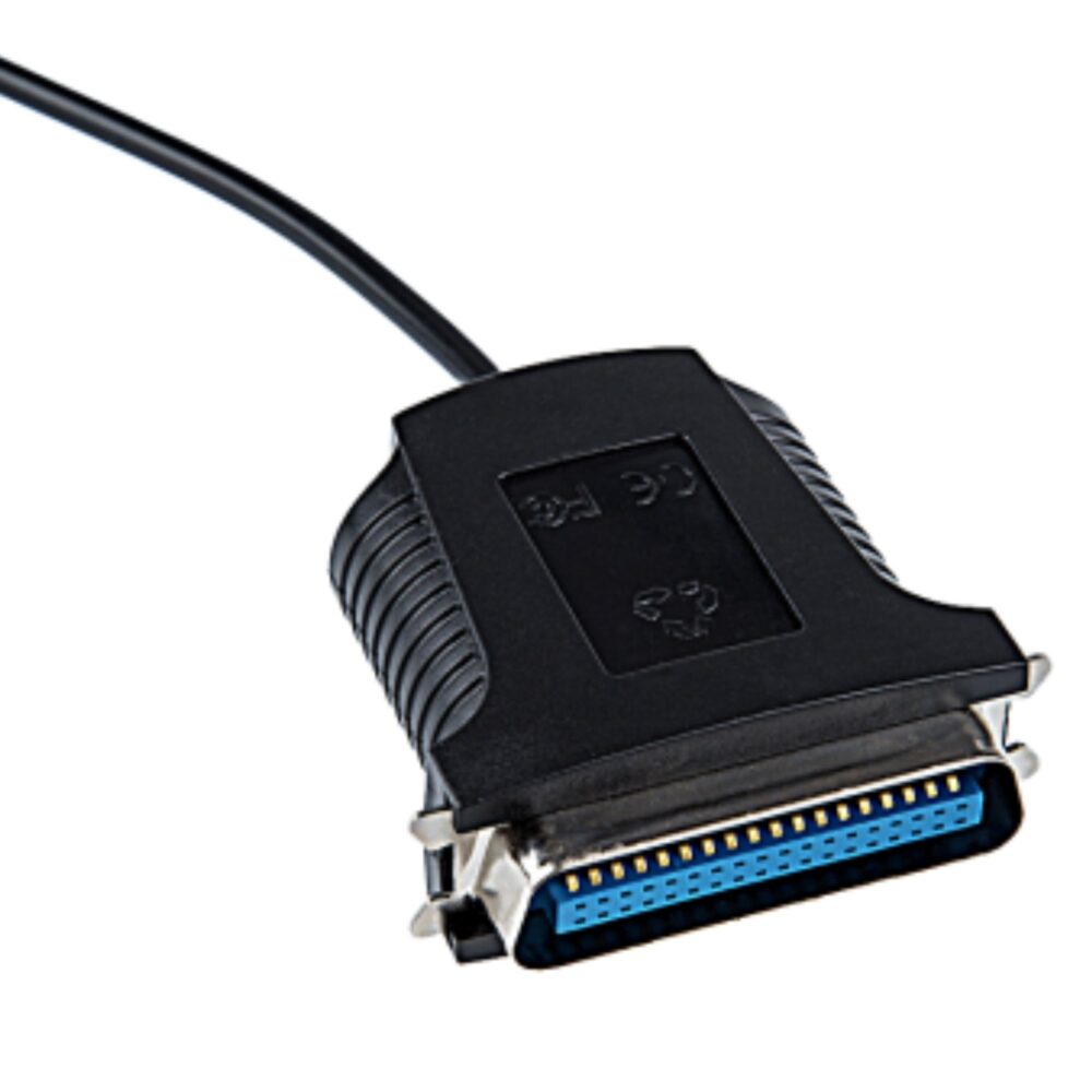 Cablu paralel Centronics 1.8m pentru imprimante POS, Black Epson KABPASW18