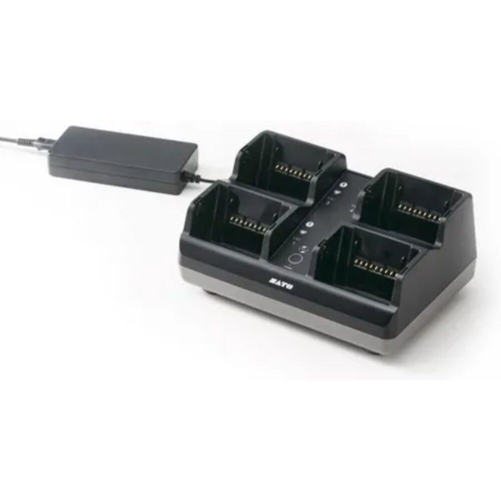 Încărcător Baterii 4CH pentru PW4NX cu Adaptor SATO WWPW4530N