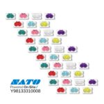 Cleme Economy pentru Safety Band Alb 520 buc SATO Y98133310008