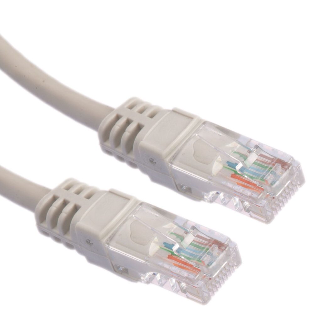 Cablu rețea Patch CAT5 UTP 2m alb transparent Epson patch2w2