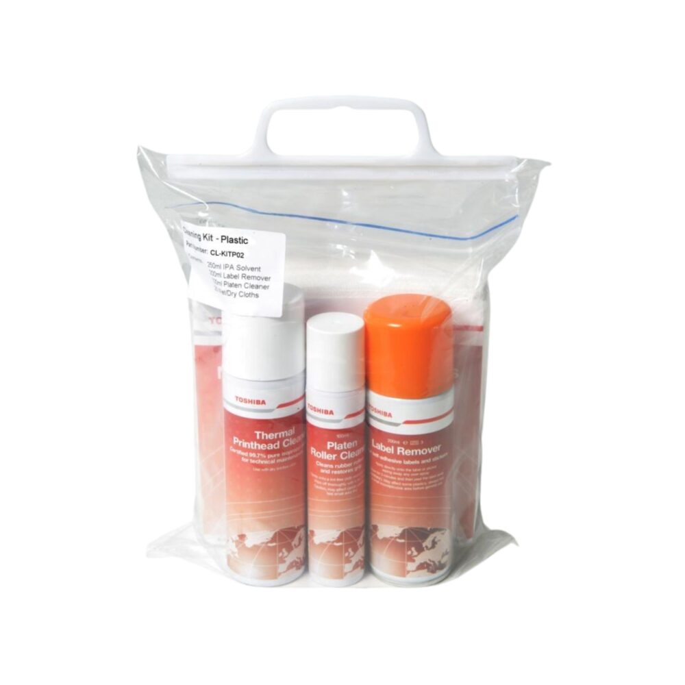 Kit curățare imprimante Toshiba CL-KITP02 pentru carcasă plastic