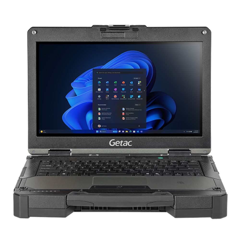 Laptop rugged 13,3' FHD, IT-layout, GPS, USB, RS232, BT, Ethernet, Wi-Fi, Intel Core i5, SSD, Win. 10 Pro Getac B360 BM21Z4BEBDGX