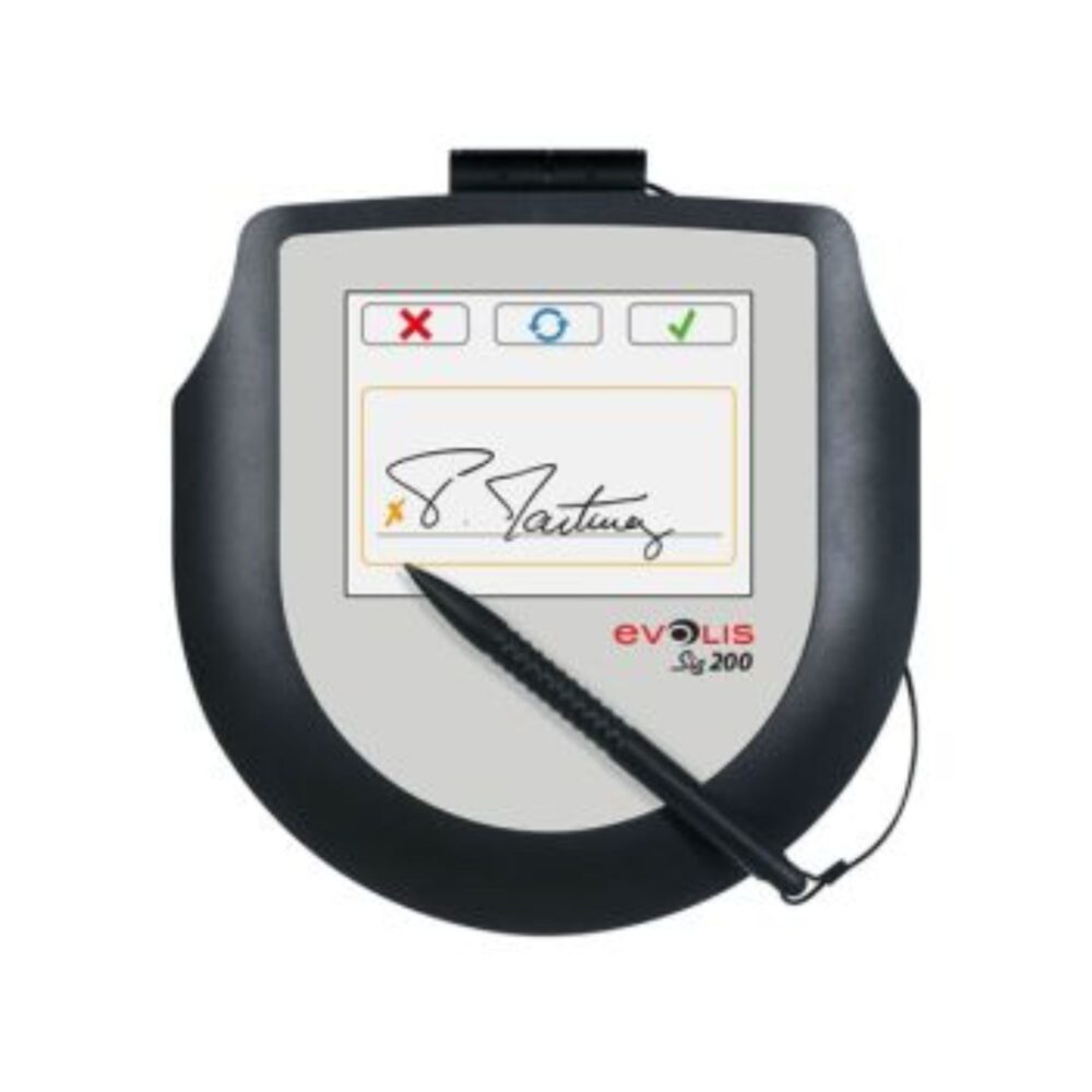 Pad semnătură color Sig200 Evolis ST-CE1075-2-UEVL