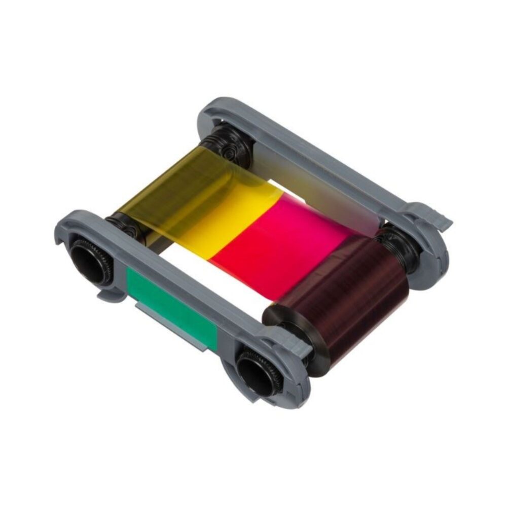 Ribbon color 1/2 YMCKO-KO Evolis R7H206NAAA