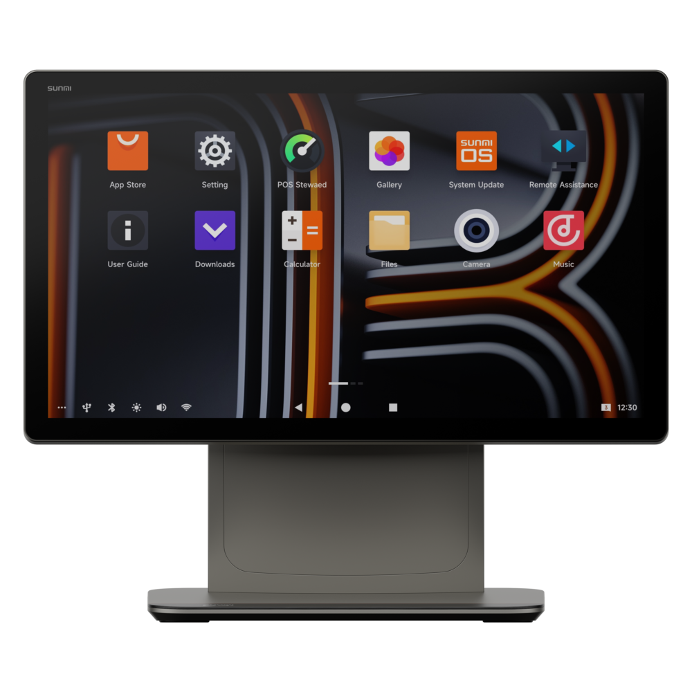 Terminal POS, GMS-EDLA, 39.6 cm, Touch, 10 TP, Full HD, USB, BT, Ethernet, Wi-Fi SUNMI D3 PRO P01270004