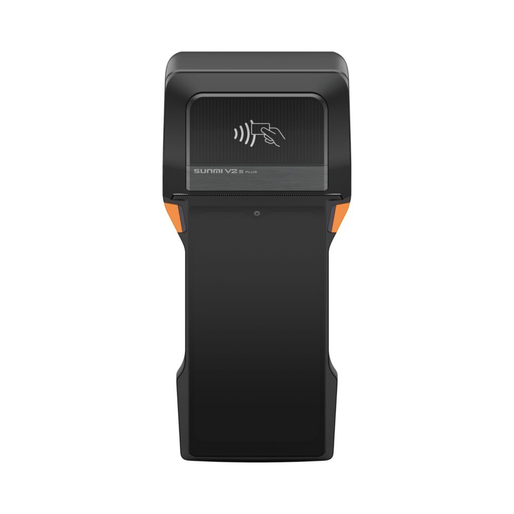 Terminal mobil cu imprimantă 80mm, GPS, USB-C, BT, Wi-Fi, 4G, NFC, Android, GMS SUNMI V2s PLUS P06054020