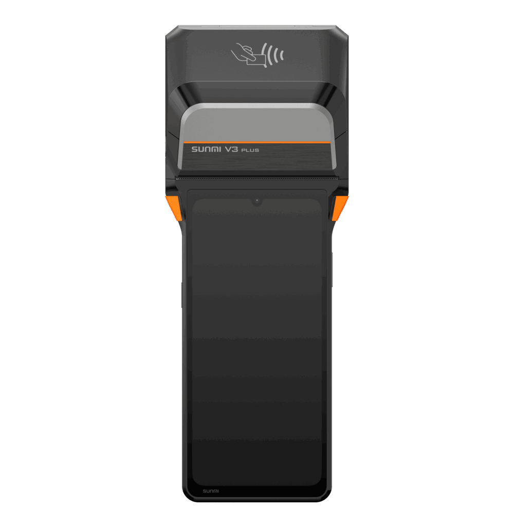 Terminal mobil cu imprimantă integrată Sunmi V3 Plus