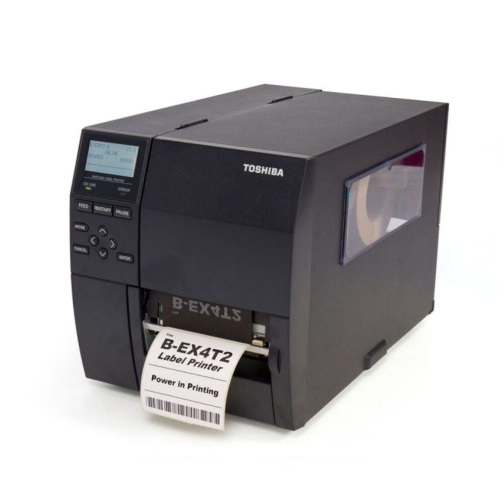 Imprimanta etichete 4" B-EX4T2, 300 dpi Flat head, TT/DT Toshiba B-EX4T2-TS12-QM-R