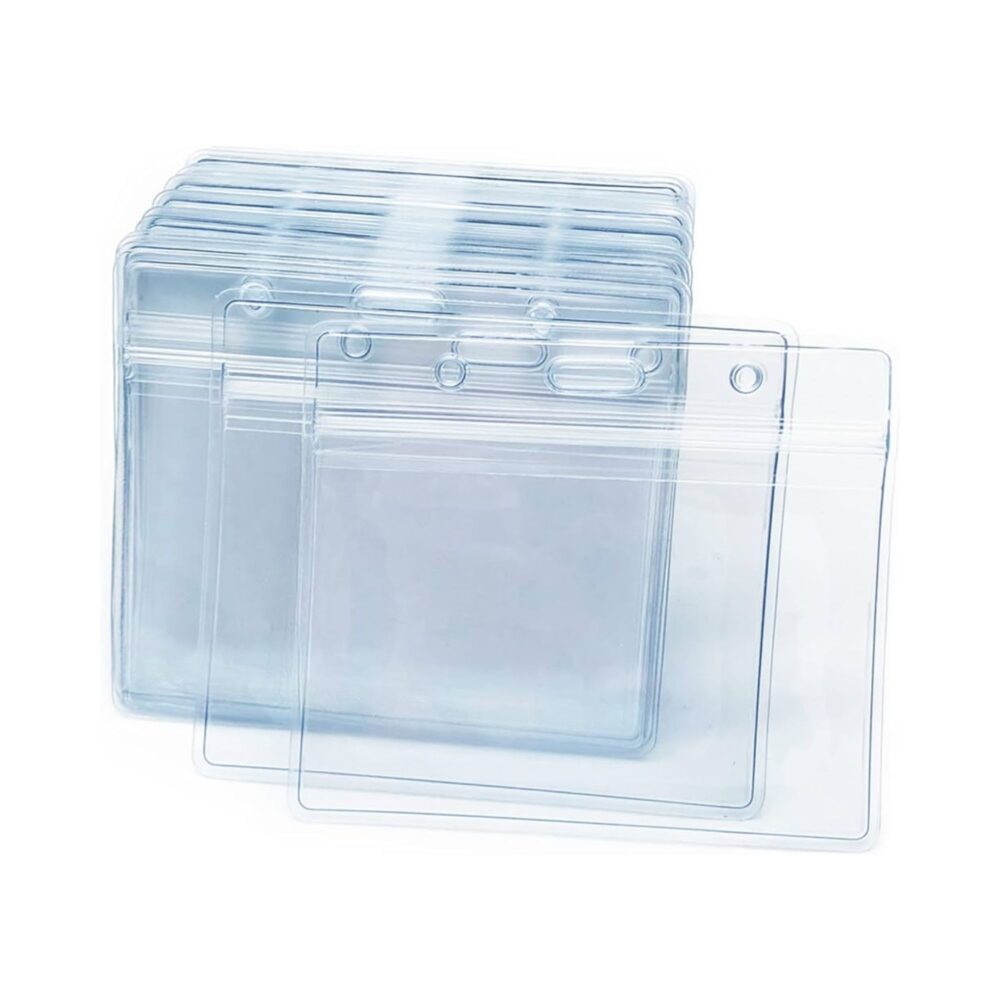 Holder badge IDS 78 H din policarbonat transparent orizontal 100 buc 1454112