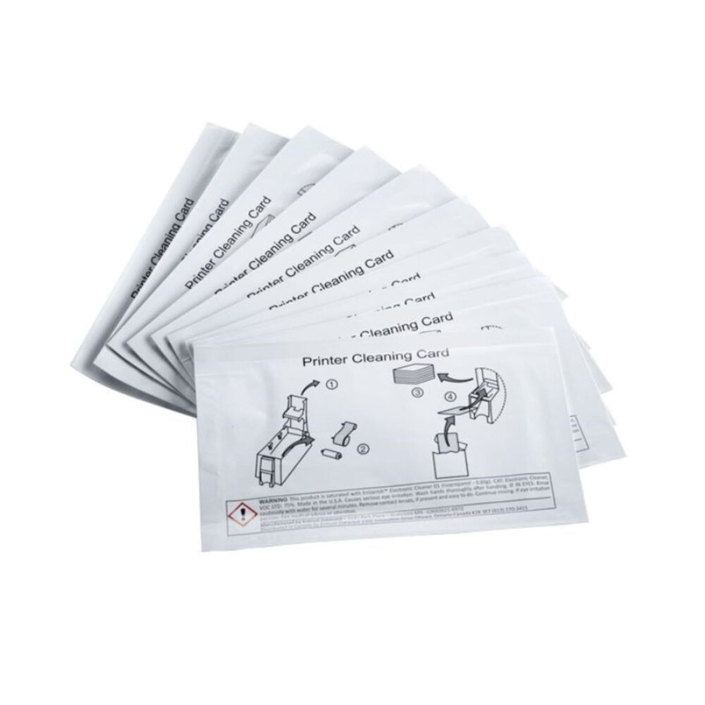 Carduri de curățare pachet 10 cu adeziv dublu pentru role de transport 524405-001