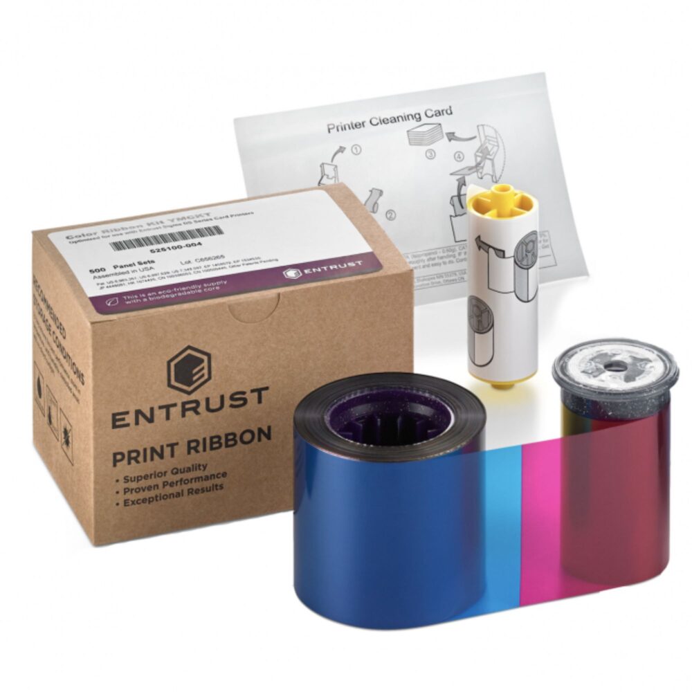 Ribbon color YMCK Entrust 525100-008