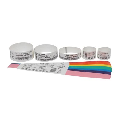 Bratari imprimanta Z-Band D Alb Zebra 10006995K