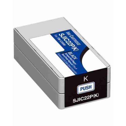 Cartuș cerneală Black SJIC22P (32.6 ml) ColorWorks C3500 Epson C33S020601