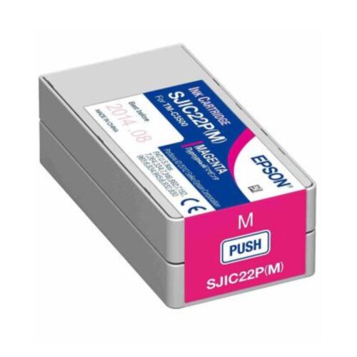 Cartuș cerneală Magenta SJIC22P (32.5 ml) ColorWorks C3500 Epson C33S020603