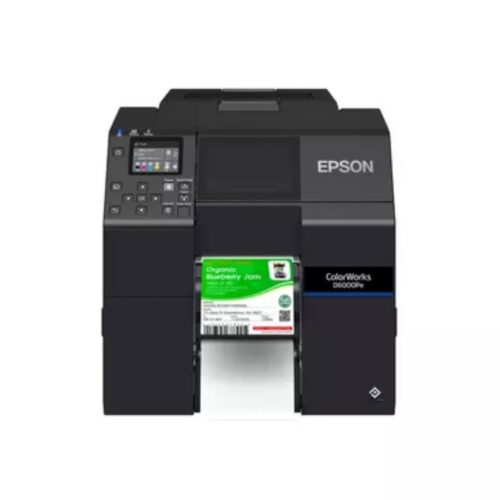 Imprimantă color etichete ColorWorks CW-D6000Ae 1200x1200 dpi, dye ink, cutter, USB + Ethernet EPSON C31CL90102